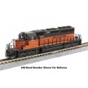 EMD SD40-2 Early Production - Standard DC -- Milwaukee Road 30 (orange, black, Large Lettering), N, Kato USA Inc 1764824