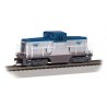 GE 44-Ton Switcher - Sound and DCC -- Amtrak 1000 9silver, blue, red, black), HO, Bachmann Industries 68205