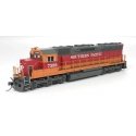 EMD SD45 - Sound and DCC - Paragon4(TM) -- Southern Pacific 7399 (Experimental Daylight,, HO, Broadway Limited Imports 9820