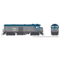Amtrak NPCU Cabbage Cab Car - Sound and DCC -- Amtrak 90214 (Phase V Downeaaster Scheme, silve, HO, Rapido Trains Inc 81520