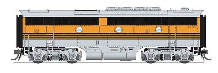 EMD F3B - Sound and DCC - Paragon4(TM) -- Denver & Rio Grande Western 5523 (Prospector S, HO, Broadway Limited Imports 9669