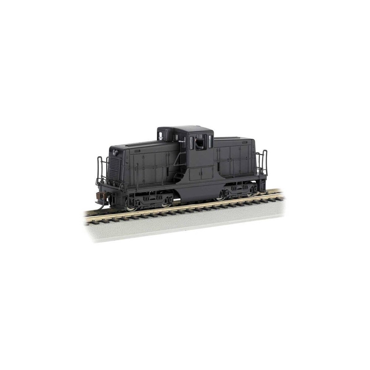 GE 44-Ton Switcher - Sound and DCC - Sound Value -- Painted, Unlettered, HO, Bachmann Industries 68206
