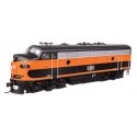 EMD F7 A-B Set - Standard DC -- Bessemer & Lake Erie 715A/715B, HO, WalthersMainline 11400