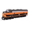 EMD F7 A-B Set - Standard DC -- Bessemer & Lake Erie 715A/715B, HO, WalthersMainline 11400