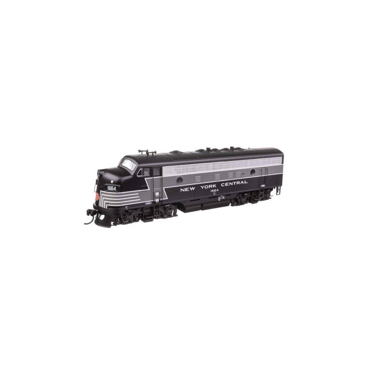 EMD F7 A - ESU Sound and DCC -- New York Central 1664, HO, WalthersMainline 21412