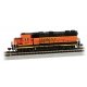 EMD GP38-2 Dynamic Brakes - Standard DC -- BNSF Railway 2273 (H3 black, orange Wedge Logo), N, Bachmann Industries 61751