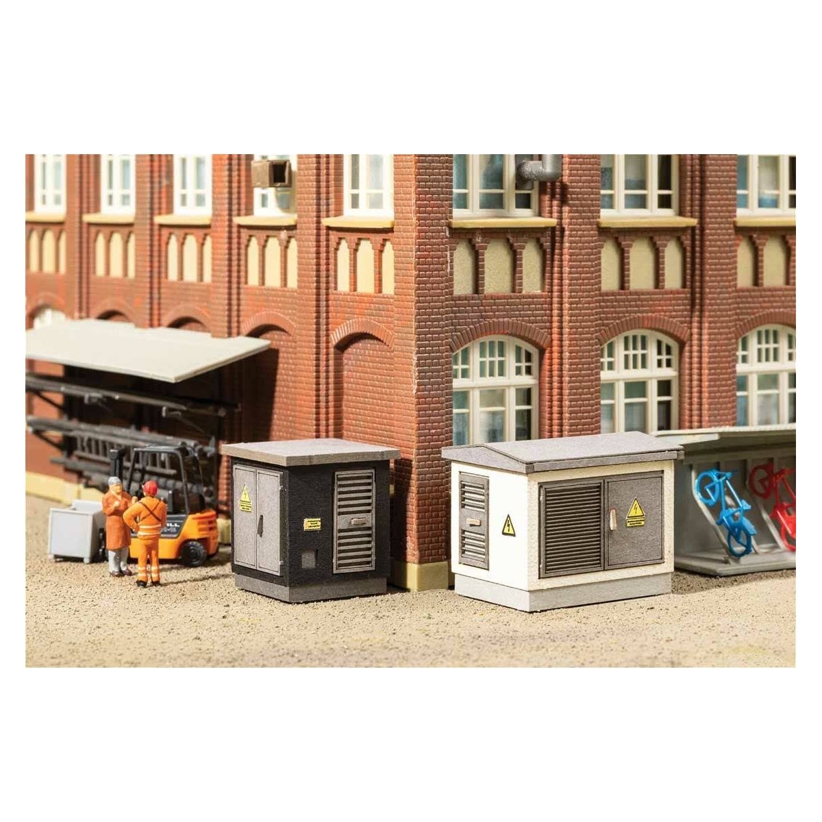 Transformer Cabinets - Laser-Cut Minis Kit -- 2 Different Cabinets, TT Noch Gmbh & Co 14439