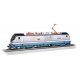 Siemens ACS-64 Electric - DCC and WOWSound(R) -- Amtrak 662 (Phase III, silver, blue, white,, HO, Bachmann Industries 67409