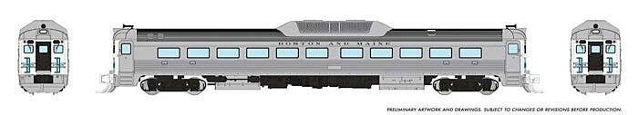 Budd RDC-1 Phase 2 - Sound and DCC -- Boston & Maine (McGinnis Scheme), N, Rapido Trains Inc 516504
