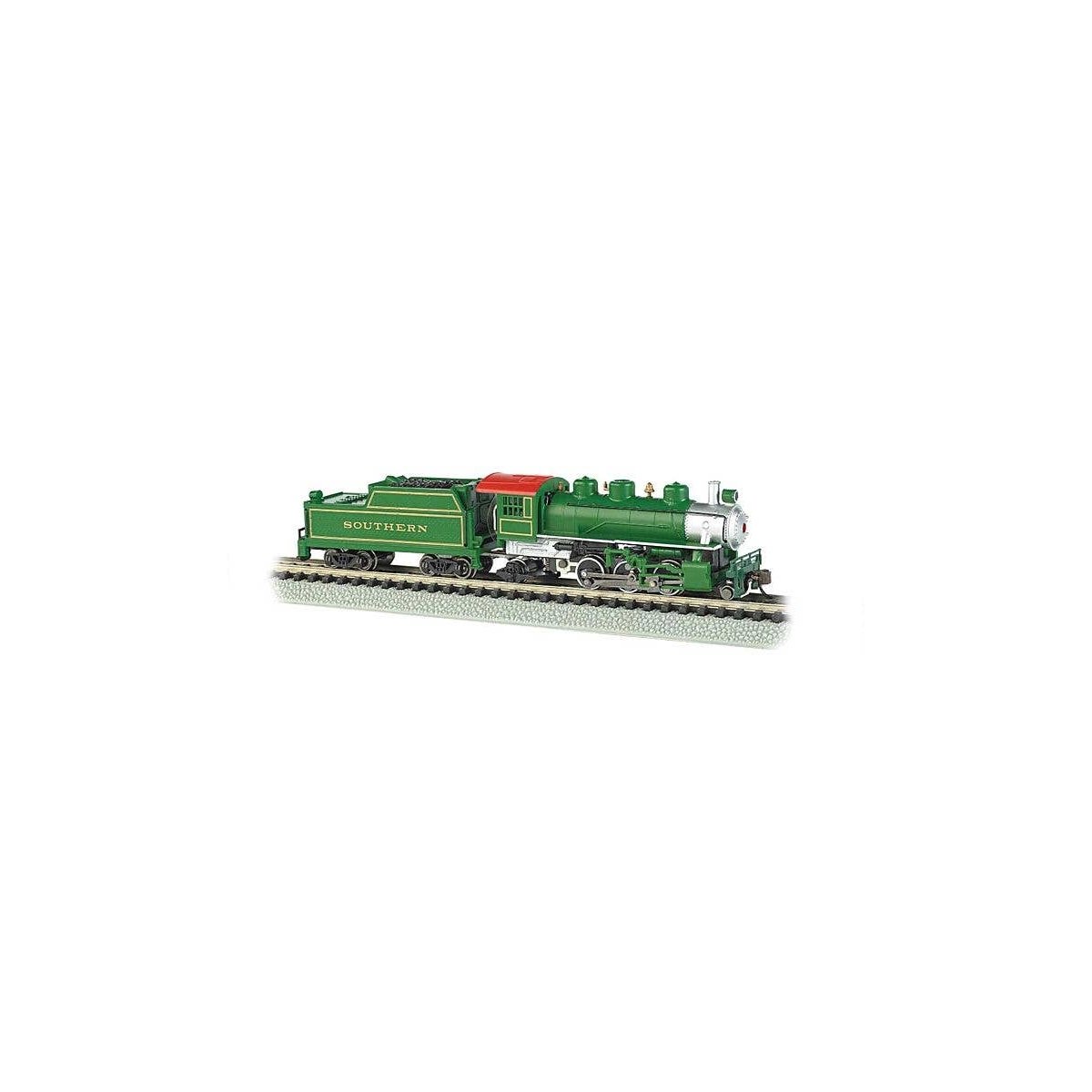 2-6-2 Prairie - Standard DC -- Southern Railway (green), N, Bachmann Industries 51572