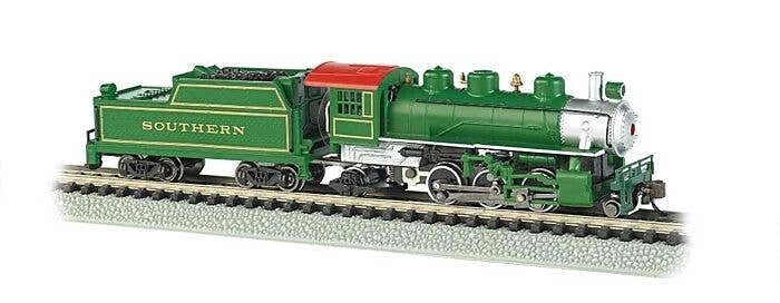 2-6-2 Prairie - Standard DC -- Southern Railway (green), N, Bachmann Industries 51572