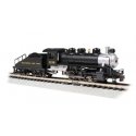 USRA 0-6-0 with Slope-Back Tender - Standard DC -- Baltimore & Ohio 1138 (black, graphite), N, Bachmann Industries 50555
