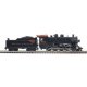 2-8-0 Consolidation - 3-Rail - Proto-Sound 3.0 - Premier -- Western Maryland 754 (black, graphite, Tus, O, Atlas O 30138304