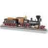 4-4-0 w/Wood Tender Load - Sound & DCC -- North Central Railroad `York`, HO, Bachmann Industries 52706