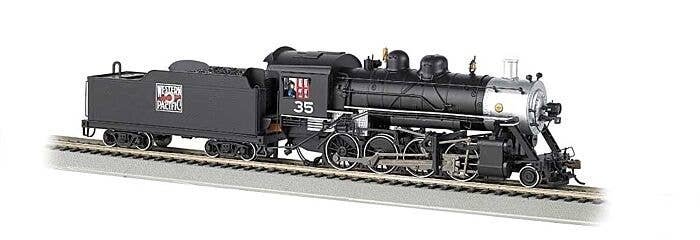 Baldwin 2-8-0 Consolidation - Sound and DCC -- Western Pacific 35 (black, silver), N, Bachmann Industries 51351