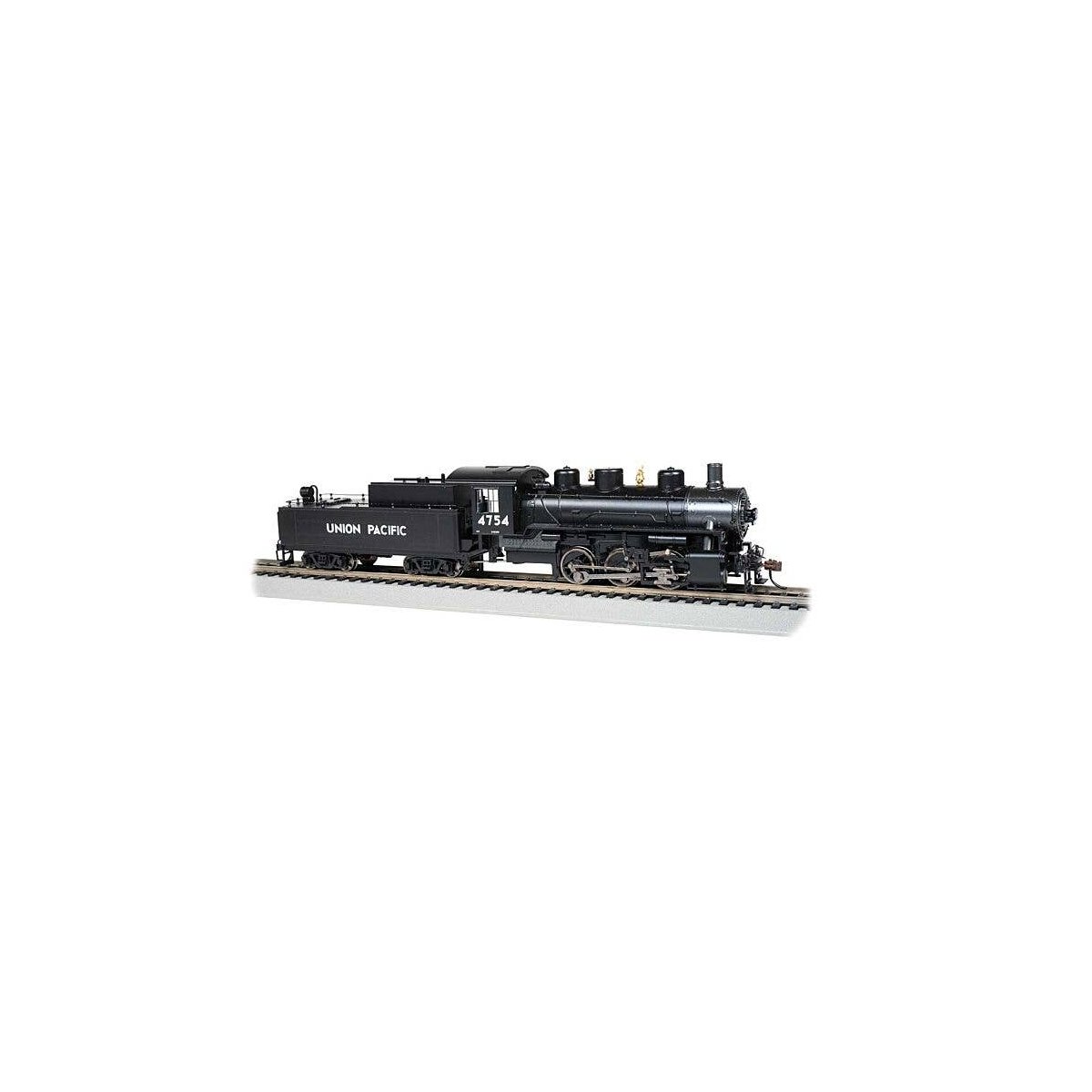 USRA 0-6-0 - Sound and DCC -- Union Pacific 4754 (black, graphite), HO, Bachmann Industries 53804
