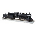 USRA 0-6-0 - Sound and DCC -- Central Railroad of New Jersey 115 (black, graphite, yellow Li, HO, Bachmann Industries 53805