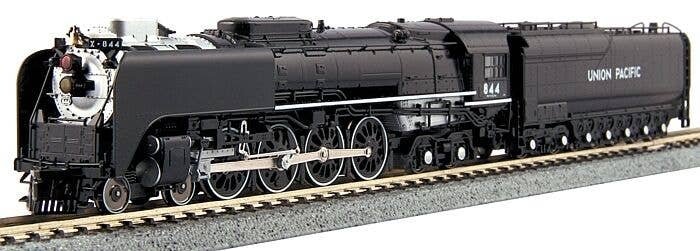 Class FEF-3 4-8-4 - Standard DC -- Union Pacific 844 (Excursion Scheme, black, graphite, white), N, Kato USA Inc 1260401
