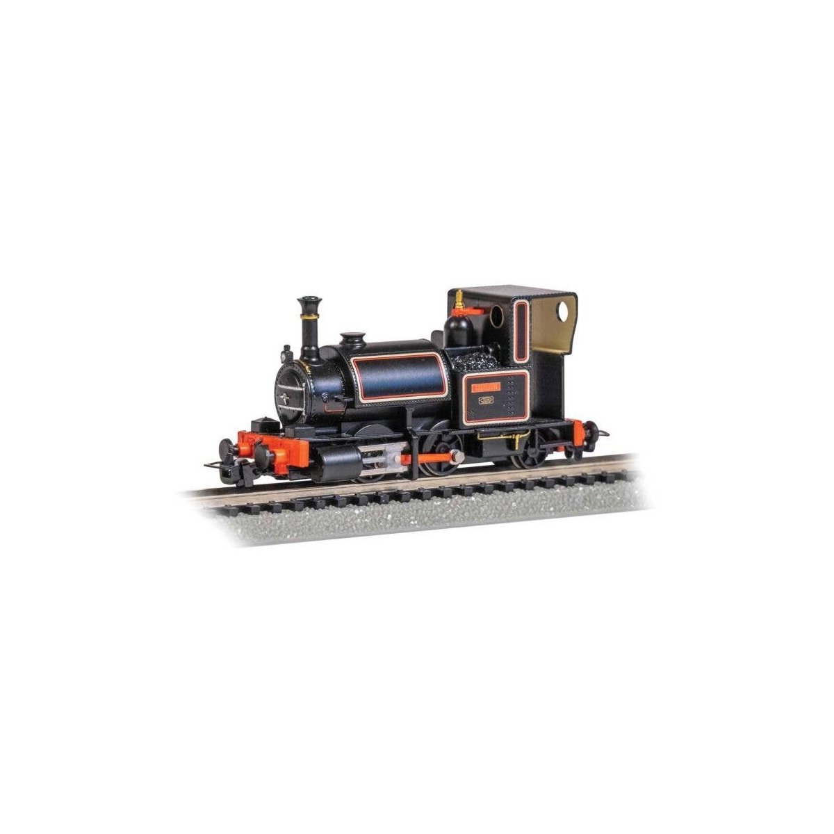 Fletcher, Jennings & Co. 0-4-2ST - Standard DC -- Talyllyn Railway (black), HOn30, Bachmann Industries 59101