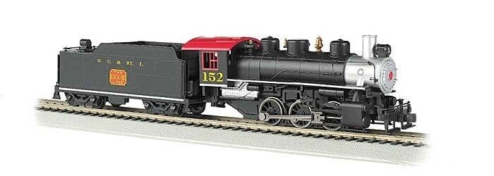 USRA 0-6-0 w/Short-Haul Tender & Smoke - Standard DC -- Nashville, Chattanooga & St. Louis 1, HO, Bachmann Industries 50616