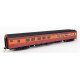 85′ Budd Observation - Ready To Run -- Southern Pacific(TM) (Daylight, red, orange, black), HO, WalthersMainline 30364