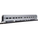 85′ Budd 10-6 Sleeper - Ready to Run -- Painted, Unlettered (silver), HO, WalthersMainline 30100