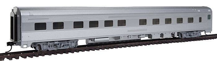 85′ Budd 10-6 Sleeper - Ready to Run -- Painted, Unlettered (silver), HO, WalthersMainline 30100
