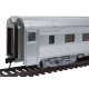 85′ Budd 10-6 Sleeper - Ready to Run -- Painted, Unlettered (silver), HO, WalthersMainline 30100