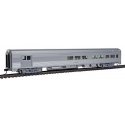 85′ Budd Baggage-Lounge - Ready to Run -- Painted, Unlettered (silver), HO, WalthersMainline 30050