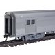 85′ Budd Baggage-Lounge - Ready to Run -- Painted, Unlettered (silver), HO, WalthersMainline 30050