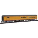 85′ Budd Baggage-Lounge - Ready to Run -- Union Pacific (Armour Yellow, gray, red), HO, WalthersMainline 30058