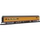 85′ Budd Baggage-Lounge - Ready to Run -- Union Pacific (Armour Yellow, gray, red), HO, WalthersMainline 30058