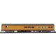 85′ Budd Baggage-Lounge - Ready to Run -- Union Pacific (Armour Yellow, gray, red), HO, WalthersMainline 30058