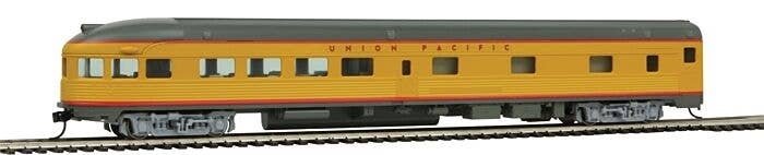 85′ Budd Observation - Ready To Run -- Union Pacific(R) (Armour Yellow, gray), HO, WalthersMainline 30358