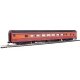 85′ Budd Large-Window Coach - Ready to Run -- Southern Pacific(TM) (Daylight red, orange, black, HO, WalthersMainline 30015