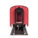 85′ Budd Large-Window Coach - Ready to Run -- Southern Pacific(TM) (Daylight red, orange, black, HO, WalthersMainline 30015