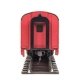 85′ Budd Large-Window Coach - Ready to Run -- Southern Pacific(TM) (Daylight red, orange, black, HO, WalthersMainline 30015