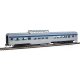 85′ Budd Dome Coach - Ready to Run -- Via Rail Canada (silver, blue, yellow), HO, WalthersMainline 30405