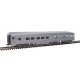 85′ Budd Observation - Ready To Run -- Painted, Unlettered (silver), HO, WalthersMainline 30350