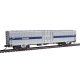 60′ Thrall Material Handling Car MHC-2 - Ready To Run -- Amtrak(R) 1541 (Phase IV silver, Wide , HO, WalthersMainline 31101