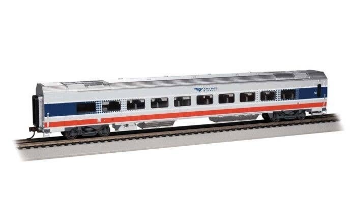 Siemens Venture Coach - Amtrak Version - Ready to Run -- Amtrak 4001 (Midwest Scheme silver,, HO, Bachmann Industries 74501