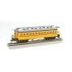 1860 - 1880 Wood Coach - Ready to Run - Silver Series(R) -- Painted, Unlettered (yellow), HO, Bachmann Industries 13403
