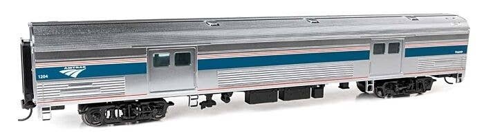 73′ Budd Baggage Car - Ready to Run -- Amtrak Phase VI 1204, HO, WalthersProto 13085