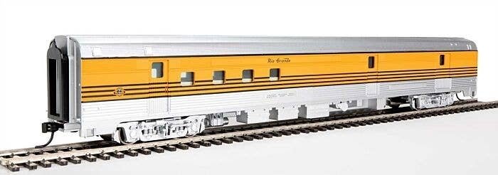 85′ Budd Baggage-Railway Post Office - Ready To Run -- Denver & Rio Grande Western(TM), HO, WalthersMainline 30314