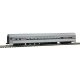 85′ Budd Small-Window Coach - Ready to Run -- Amtrak(R) (Phase III silver, Equal red, white, bl, HO, WalthersMainline 30201