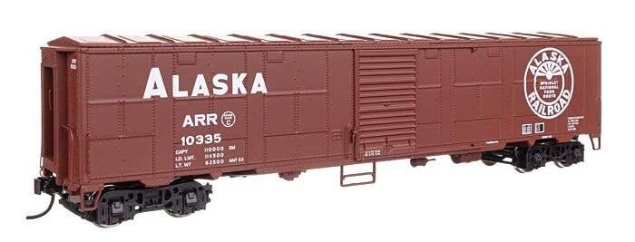 NYC-Style Express Boxcar Troop Sleeper Conversion - Ready to Run -- Alasak Railroad 10335, HO, WalthersProto 10801