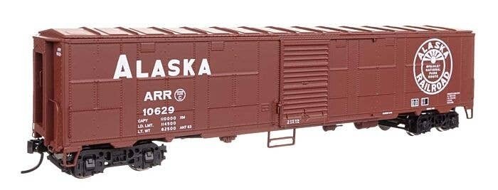 NYC-Style Express Boxcar Troop Sleeper Conversion - Ready to Run -- Alasak Railroad 10629, HO, WalthersProto 10802