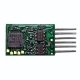 EUN651 2-Function Plug-In DCC Decoder -- For Diesels w/6-Pin Inline Socket - .345 x .545 x .115′ 8.76 x 13.84 x 2.9, N Train C