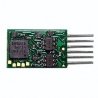 EUN651 2-Function Plug-In DCC Decoder -- For Diesels w/6-Pin Inline Socket - .345 x .545 x .115′ 8.76 x 13.84 x 2.9, N Train C