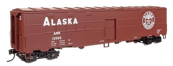 CBQ-Style Express Boxcar Troop Kitchen Conversion - Ready to Run -- Alaska 1559E, HO, WalthersProto 10822